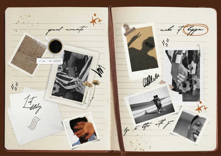 junk journaling notebook